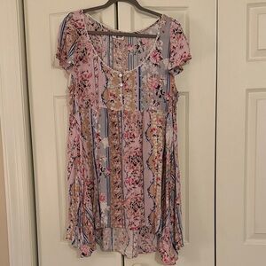 Show Me Your Mumu Floral Mini Dress